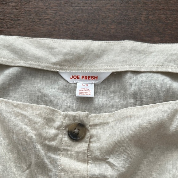Joe Fresh linen blend top - Picture 2 of 3